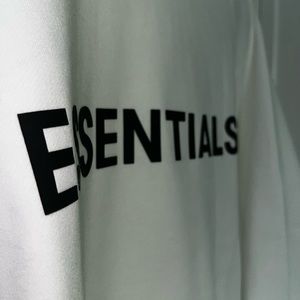 Essentials hoodie white